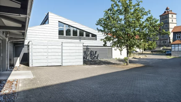 Das OWL-IT Druck- und Kuvertierzentrum in der Schlossscheune in Lemgo-Brake. - &copy; rehrmann-fotodesign