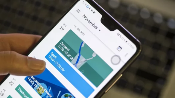 Digitaler Kalender - &copy; Foto: Robert G&uuml;nther