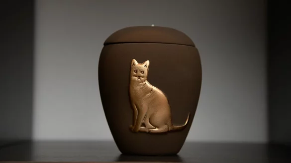 Tierbestattung - &copy; Foto: Harald Tittel/dpa