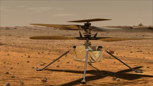 Mars-Rover macht Selfie mit Hubschrauber &laquo;Ingenuity&raquo; - &copy; Foto: Jpl-Caltech/NASA/ZUMA Wire/dpa