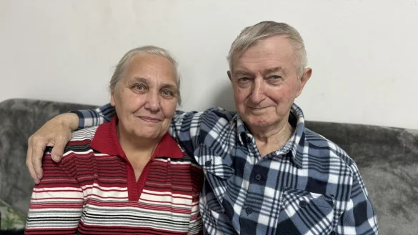 Maria und Jakob Rosenfeld haben heute vor 50 Jahren geheiratet. - &copy; Sandra Castrup