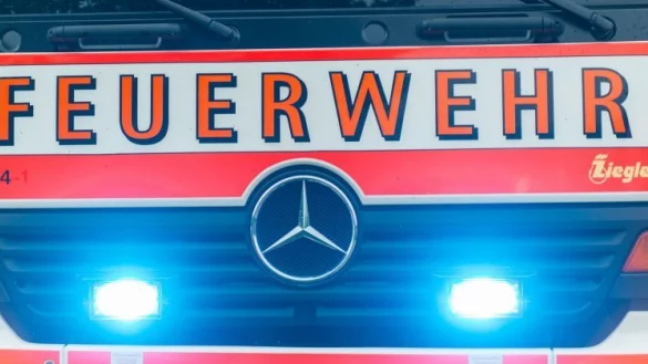 Mit Blaulicht zum Geburtstag in Gro&szlig;enmarpe. - &copy; Pixabay