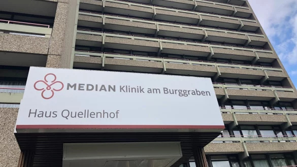 Im Haus Quellenhof der Median-Klinik stehen 120 Menschen unter Corona-Quarant&auml;ne.&nbsp; - &copy; Sven Kienscherf