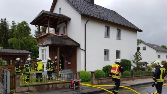 Ein Brand in einer Heizungsanlage besch&auml;ftigte die Retter am Fretag. - &copy; Feuerwehr L&uuml;gde
