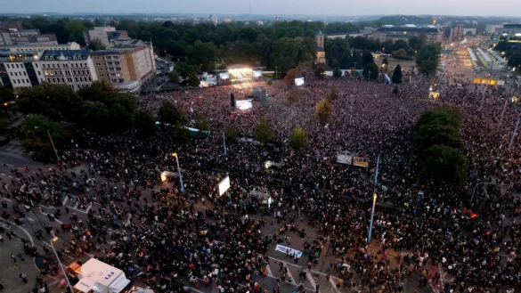 Konzert gegen Rechts - &copy; Foto: Sebastian Willnow