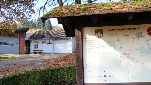 Das aktuelle Feuerwehrger&auml;tehaus in Eschenbruch gen&uuml;gt nicht mehr den Anspr&uuml;chen. - &copy; Seda Hagemann