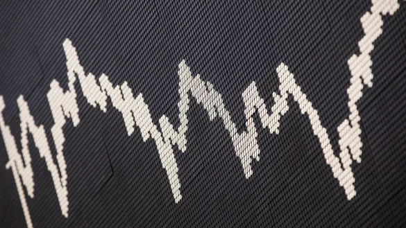 Dax-Kurve - &copy; Foto: Frank Rumpenhorst/dpa