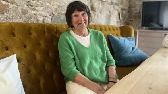 Maria Schultz kam aus G&ouml;rtelsdorf/Schlesien nach Extertal. Sie war erst sechs Jahre alt, als erst die Russen und dann die Polen in ihr Dorf in Schlesien kamen. Dennoch erinnert sie sich an vieles. - &copy; Silke Buhrmester