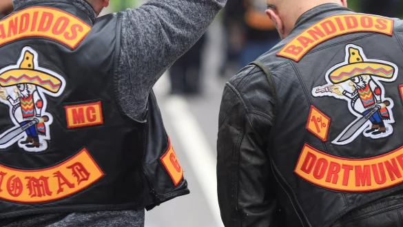 Symbolbild: 2021 wurden die Bandidos in Westdeutschland verboten, nun gründet der Rocker-Club wieder Ableger in NRW. - © picture alliance / dpa