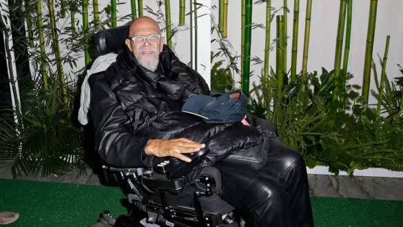 Chuck Close - &copy; Foto: Peter Foley/EPA/dpa