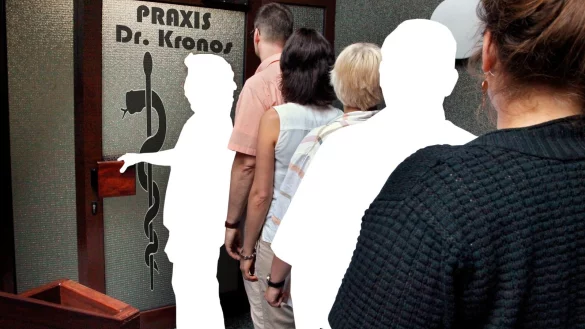 Patienten, die Termine buchen und dann nicht erscheinen, bringen den Zeitplan in den Arztpraxen durcheinander. Manche Praxen wollen darauf mit einer Vers&auml;umnisgeb&uuml;hr reagieren. - &copy; Bernhard Preuss