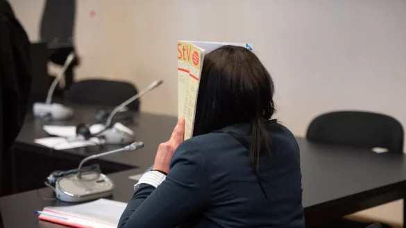 Prozess gegen Terroristen-Witwe - &copy; Foto: Daniel Reinhardt/dpa Pool/dpa