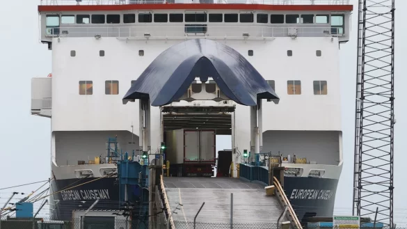 Hafen in Nordirland - &copy; Foto: Liam Mcburney/PA Wire/dpa