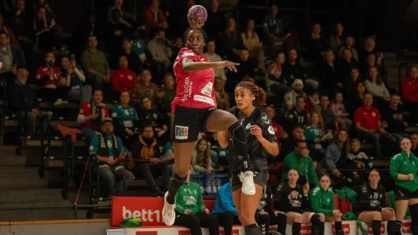 Farelle Njinkeu wechselt ins Lipperland. - © Füchse Berlin/Vincent Brosow