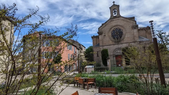 Blick in die Altstadt von Millau. - &copy; F&ouml;rderverein Bad Salzuflen - Millau