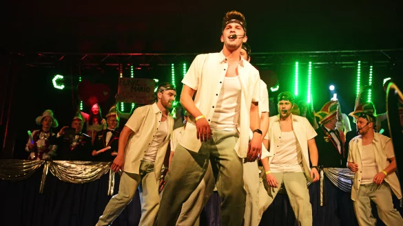 Die Funkemarios begeistern mit ihrer Boyband-Show - &copy; Nicole Ellerbrake