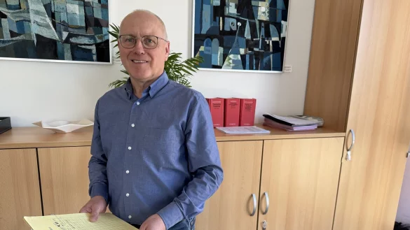 Frank Rayczik sucht einen ehrenamtlichen Behindertenbeauftragten. - © Sven Kienscherf