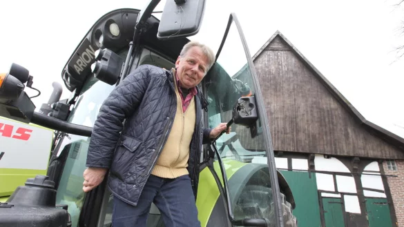Dieter Hagedorn, Vorsitzender des Landwirtschaftlichen Kreisverbandes Lippe, ist bereits seit mehr als 40 Jahren Landwirt. - © Archivfoto: Vera Gerstendorf-Welle