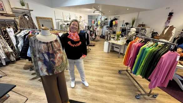 Merle S&uuml;dhoff hat in der "Steege" ein Ladengesch&auml;ft f&uuml;r Damenoberbekleidung er&ouml;ffnet. - &copy; Sven Kienscherf