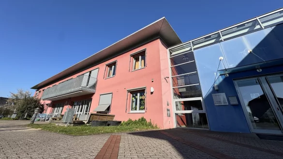 Wird erweitert: Die Kinder- und Jugendpsychiatrie des Klinkums Lippe in Bad Salzuflen. - © Sven Kienscherf