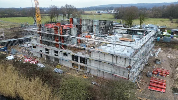 Die Anlage an der Ziegelstraße ist die erste von insgesamt drei geplanten iKWK-Systemen (intelligente Kraft-Wärme-Kopplung). Bis 2026 sollen zwei weitere in der Kurstadt hinzukommen. - © Stadtwerke Bad Salzuflen