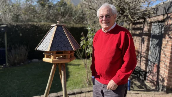 Der Angriff auf die Ukraine hat in Dieter Podewils die Erinnerungen an Krieg, Flucht und Vertreibung hochkommen lassen. - © Silke Buhrmester