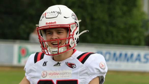 Bastian Schulze, Quarterback des Oberligisten Kachtenhausen White Hawks. - &copy; Oliver K&ouml;nig