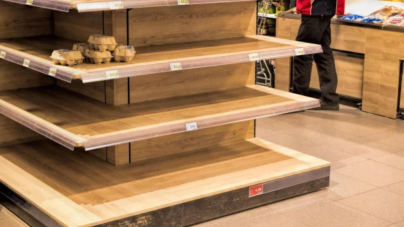 Die Situation auf dem Eier-Markt bezeichnen Experten als "angespannt". In vielen Supermärkten sind Eier derzeit Mangelware. - © picture alliance / Zoonar