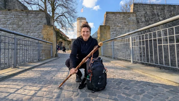 31,1 Kilometer sollten es werden - knapp 32,5 sind es dank einiger Schlenker für LZ-Redakteurin Yvonne Glandien geworden. Ihr Fazit: Für Wanderer gut machbar, die Strecke zu laufen? Zumindest für sie kaum vorstellbar. - © Kirsten Fuhrmann