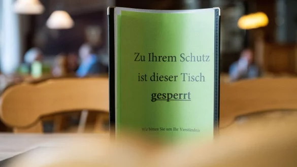 Corona-Regeln in Gastst&auml;tten - &copy; Foto: Marijan Murat/dpa