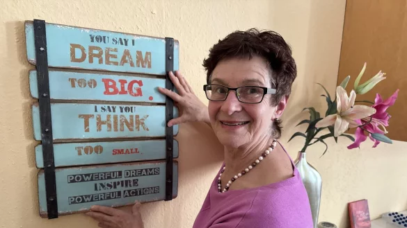 Anke Wittmann denkt stets lösungsorientiert und richtet ihren Blick im Leben nur noch nach vorn. - © Sandra Castrup