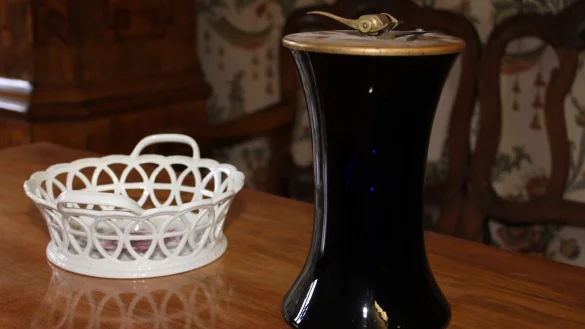 Das Bild zeigt ein Döbereiner Feuerzeug aus dem frühen 19. Jahrhundert. - © Sandra Castrup