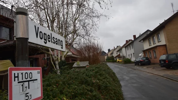 Die Stra&szlig;e "Vogelsang" in Barntrup wird erneuert. - &copy; Katrin Niemeier