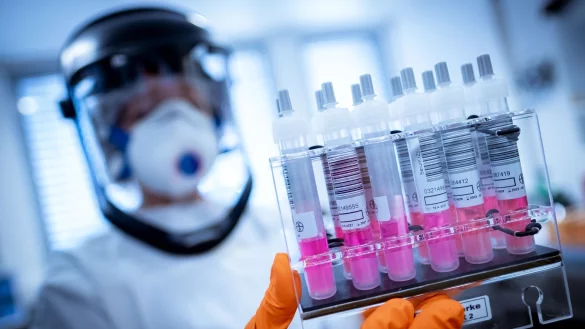 Immunit&auml;t gegen den Coronavirus - &copy; Foto: Peter Steffen/dpa