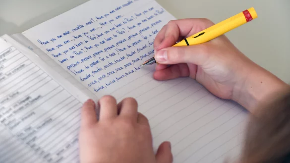 Sch&uuml;ler hatten in Nordrhein-Westfalen gegen eine als zu schwer empfundene Abschlusspr&uuml;fung im Fach Englisch an Realschulen protestiert. - &copy; dpa