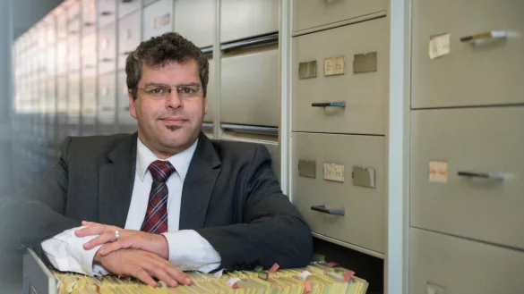 Nimmt Untersuchungen auf: Jens Rommel, Leiter der Zentralen Stelle zur Aufkl&auml;rung nationalsozialistischer Verbrechen. - &copy; dpa