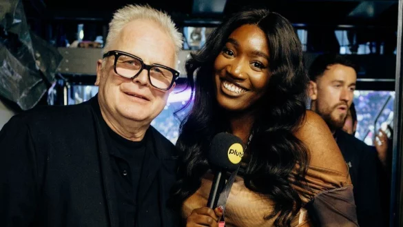 Für Lydwine der absolute Höhepunkt während der gesamten "Icon League" war das Interview mit Pop-Legende Herbert Grönemeyer. - © Lydwine Nitidem