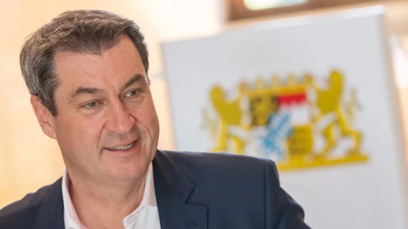 Markus S&ouml;der - &copy; Foto: Peter Kneffel/dpa