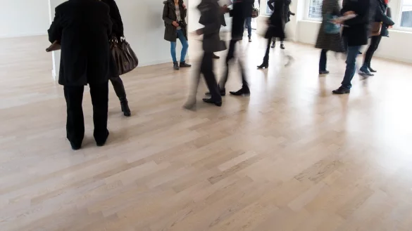 Wohnungsbesichtigung - &copy; Foto: picture alliance / Lukas Schulze/dpa