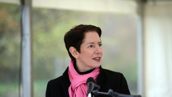 NRW Landwirtschaftsministerin Silke Gori&szlig;en zeichnet Lebensmittel "made in NRW" aus. - &copy; picture alliance / SZ Photo