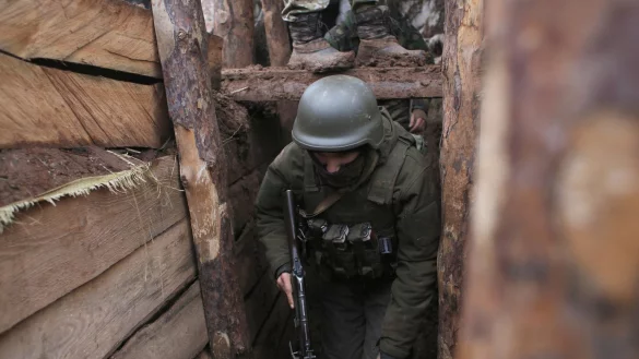 Ostukraine - &copy; Foto: Vitali Komar/AP/dpa