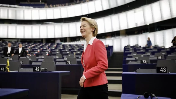 Ursula von der Leyen - &copy; Foto: Philipp von Ditfurth/dpa