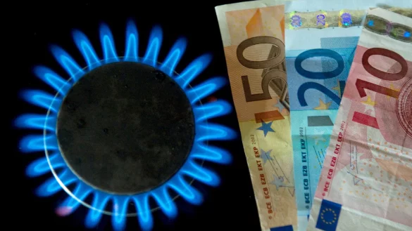 Niedriger Gaspreis - &copy; Foto: Patrick Pleul/dpa-Zentralbild/dpa