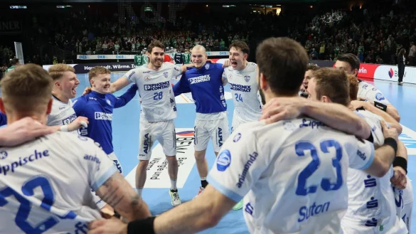 Der TBV tanzt in der Max-Schmeling-Halle. - © PIX-Sportfotos