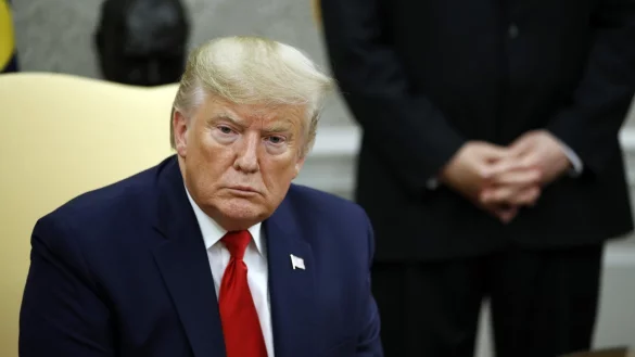 Trump in der Defensive - &copy; Foto: Patrick Semansky/AP/dpa