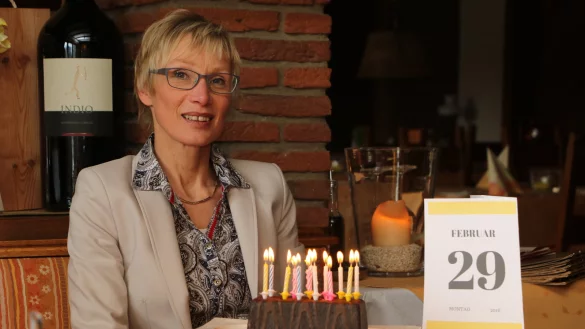 Freut sich: Karin Lauretta feiert heute ihren 13. Geburtstag. - &copy; Yvonne Glandien