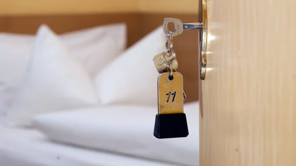 Blick in ein Hotelzimmer - &copy; Foto: Swen Pf&ouml;rtner