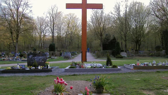 Der Waldfriedhof in Barntrup ist einer der drei städtischen Friedhöfe. - © Archivfoto: Wulf Daneyko