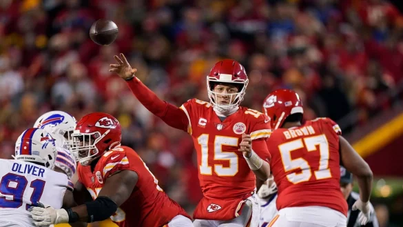 Patrick Mahomes - &copy; Foto: Charlie Riedel/AP/dpa