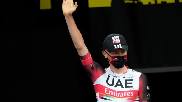 Tadej Pogacar - &copy; Foto: Daniel Cole/AP/dpa